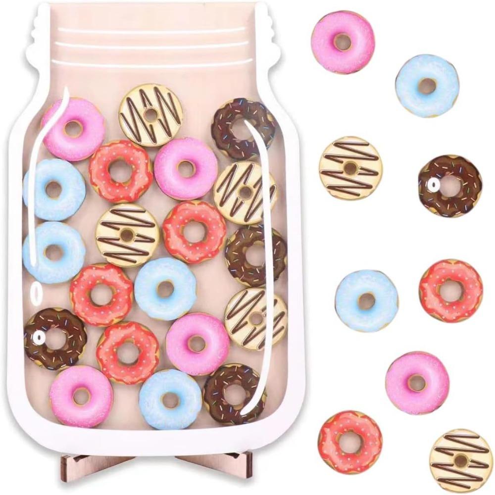 

Деревянная Персонализированная Банка Наград Многоцелевое Украшение для Дома Мотивационная Банка со Подставкой Визуальная Мотивация