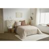 3-Piece Reversible Duvet Cover Set "Duo Premium" 260 X 240 Cm King Size Sand/Taupe