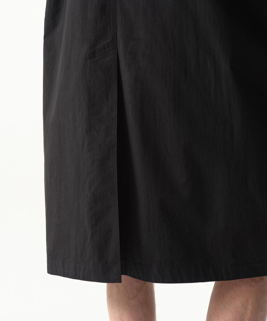 Musinsa Standard [City Leisure] Cn Oversized Balmacaan Trench Coat [Black]