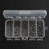 100x Fish Hook Fishing Tackle Swivel Clasp Fine Workmanship Compact Size Professional Sweet Gift Ball Carabiner