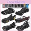 Klasická 6-dielna sada Hot Wheels DC Comics Batman Batmobile z liateho kovu pre deti a dospelých