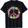 Peace Love Hippie Design - 60s 70s Retro T-Shirt