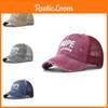 Cotton Letter Nope Baseball Cap Curved Brim Geometric Lines Adults Summer Style
