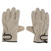 Cowhide Leather Gloves Durable Insulation Leather Gloves BBQ Camping Driving Gloves for Welding