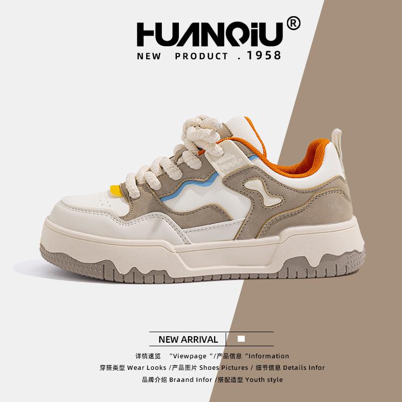 

Global thick baseplate shoes women s 2025 spring new versatile women s shoes shock absorption lightweight casual white shoes women s HH2403 40