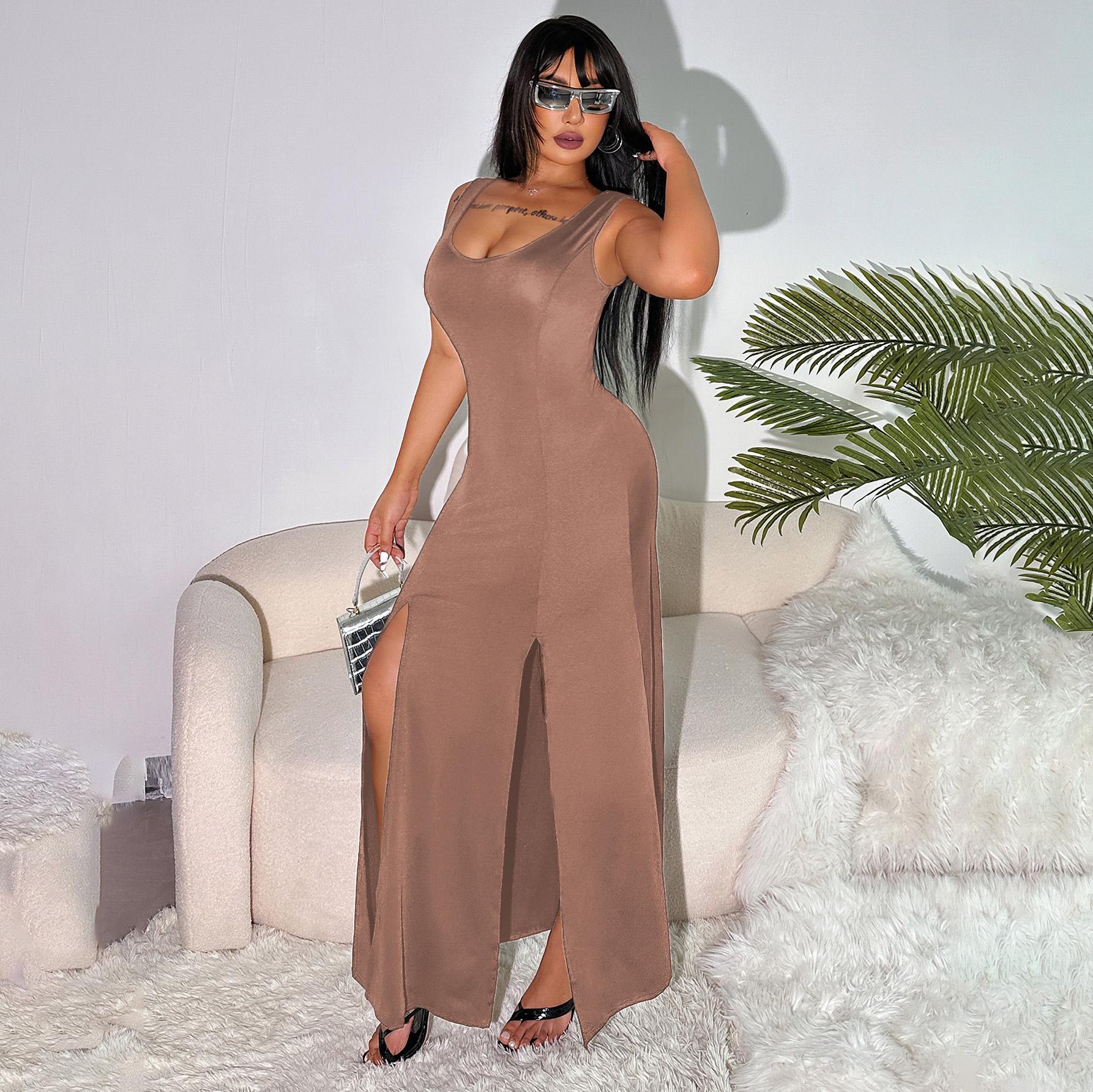 

Сексуальное женское платье Boho Maxi Club Dress Длинное платье для вечеринки Multi way Bridesmaids Convertible Infinity L кофейный