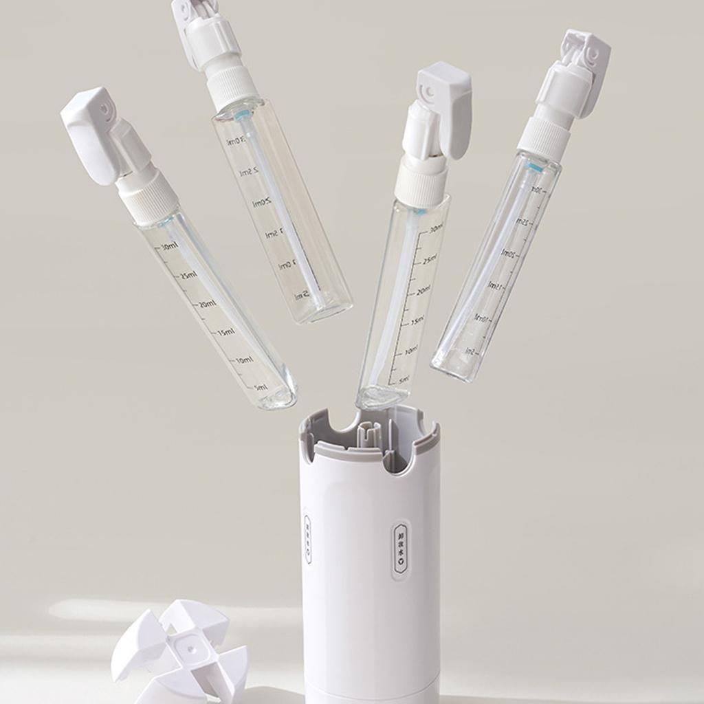 Travel Size Toiletry Bottles 4 in 1 Set Portable Leak Proof Cosmetic Containers ABS PET Material