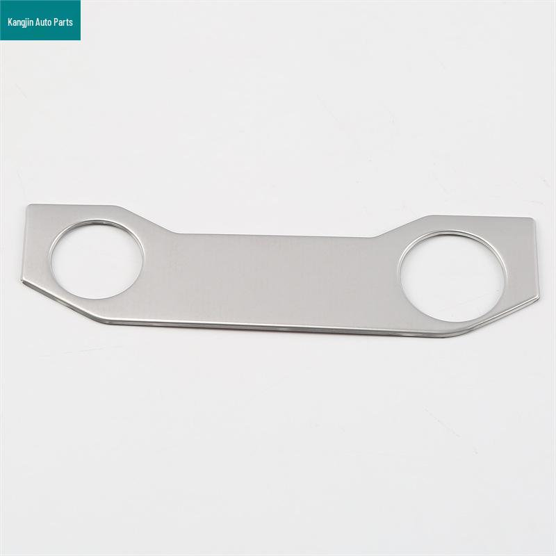 Silver Stainless Steel Interior Rear Anti-Kick Frame for Volkswagen T-Cross 2018 Model