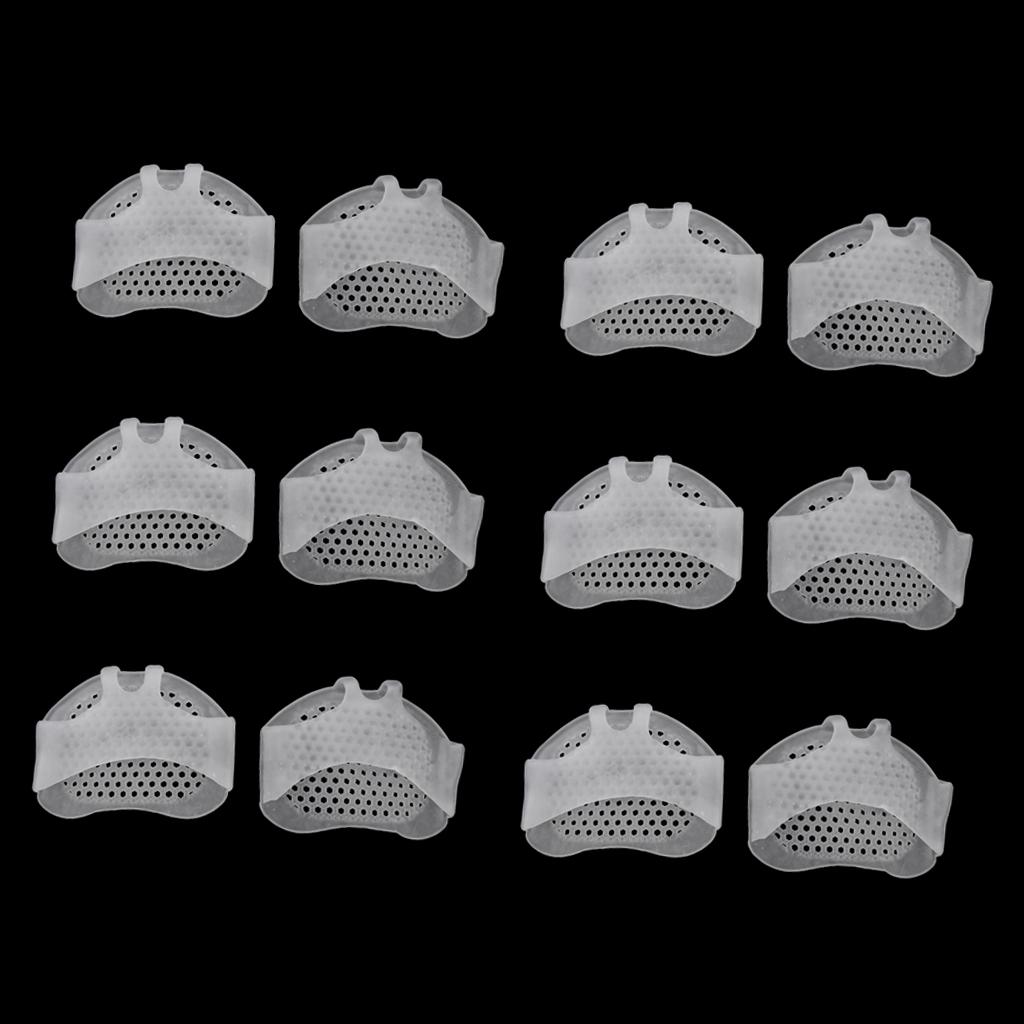 

Women Foot Cushion Silicone Gel Insoles Anti Slip Heel Protector Pads Shoe Accessories for Everyday Comfort белый