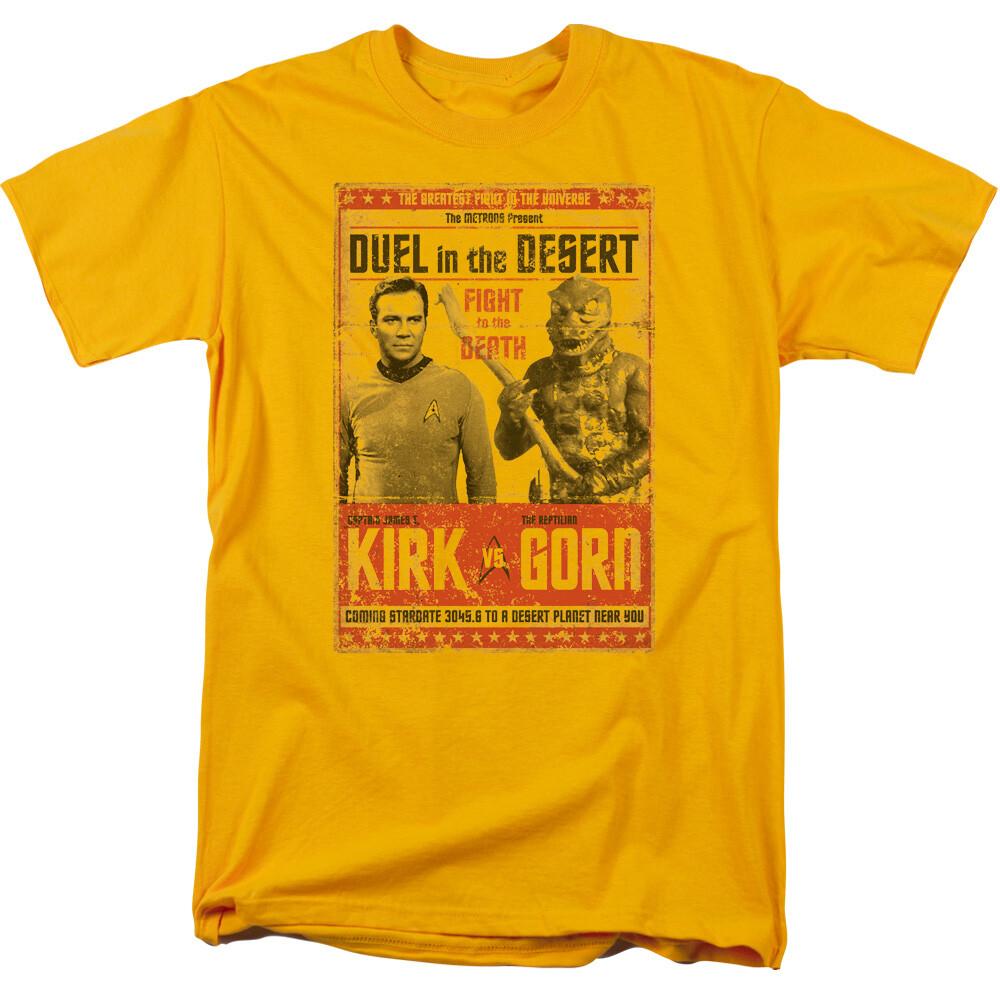 Star Trek TOS Duel In The Desert T-Shirt L