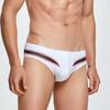 SEOBEAN Herren Europäischer Stil Netz Durchsichtig Badehose