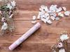 Tube with Rose Petals, White, 40cm 1 pc