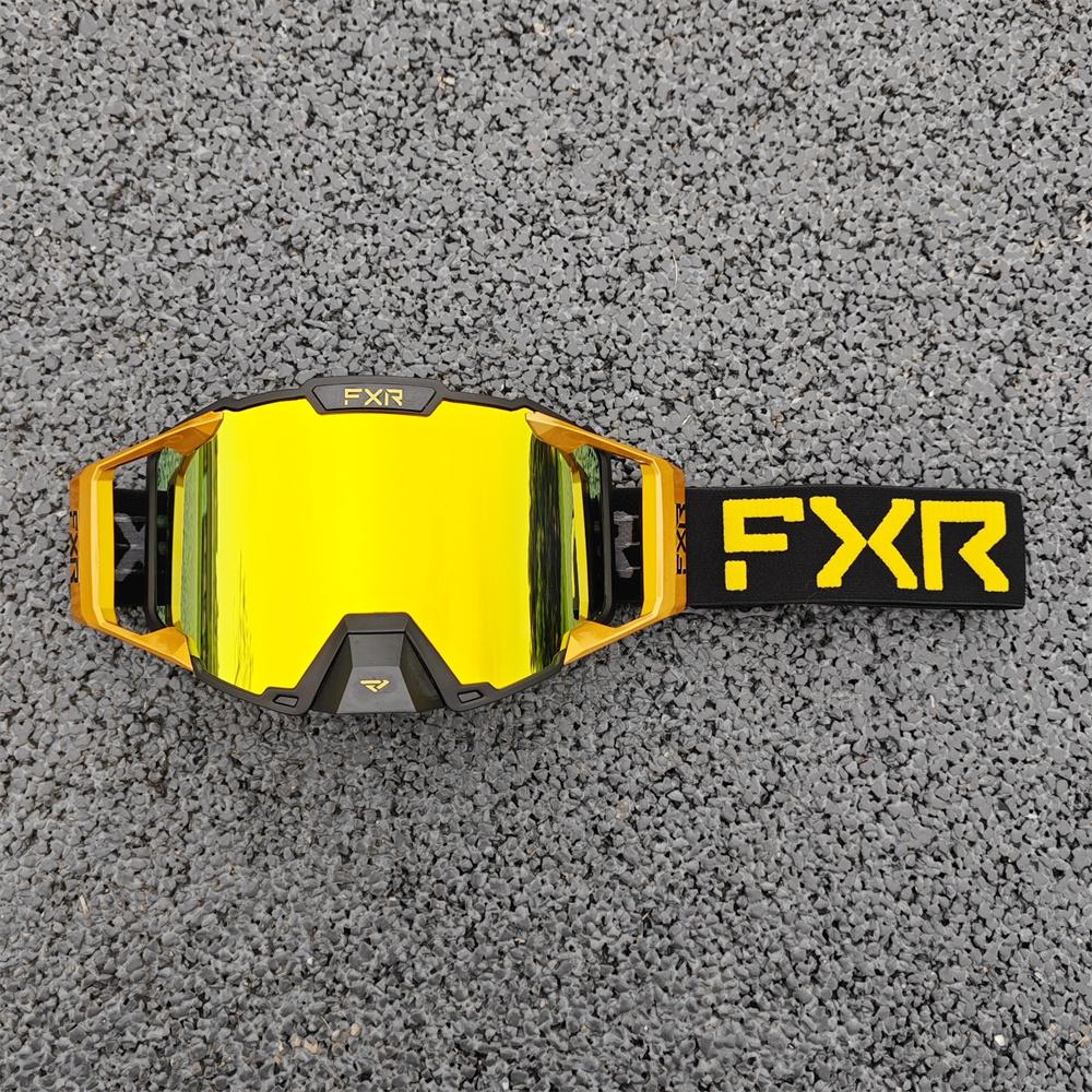 FXR Motorcycle Glasses Motocross Goggles MX Off-road Glasses Men Windproof ATV Cycling HD Mirrored Lens Cycling Moto Glasses