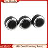 3Pcs/set Alumnium Alloy Car Air Conditioning Knob for Mazda 3 Axela 2014-2017 AC Heater Control Switch Knob Parts