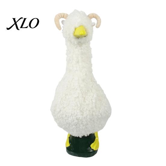 Holiday Goose Costume for Porch Animal Clothing 23 Inch Goose, Decorative Outfit, Creative Clothes Windowsill Yard And Garden, Seasonal Lawn Ornament