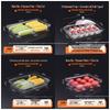 Qianxing Acrylic Transparent Rectangular Serving Tray