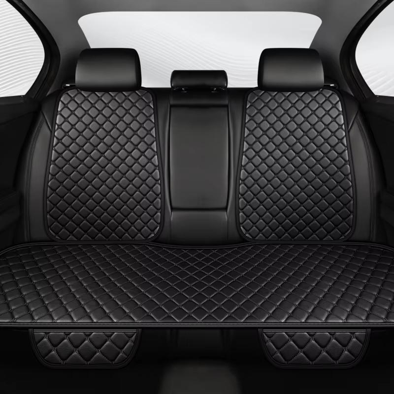 Coussin de siège de voiture amélioré Seametal avec support lombaire Housse de protection anti-rayures pour siège de voiture Universel pour berline SUV monospace camion
