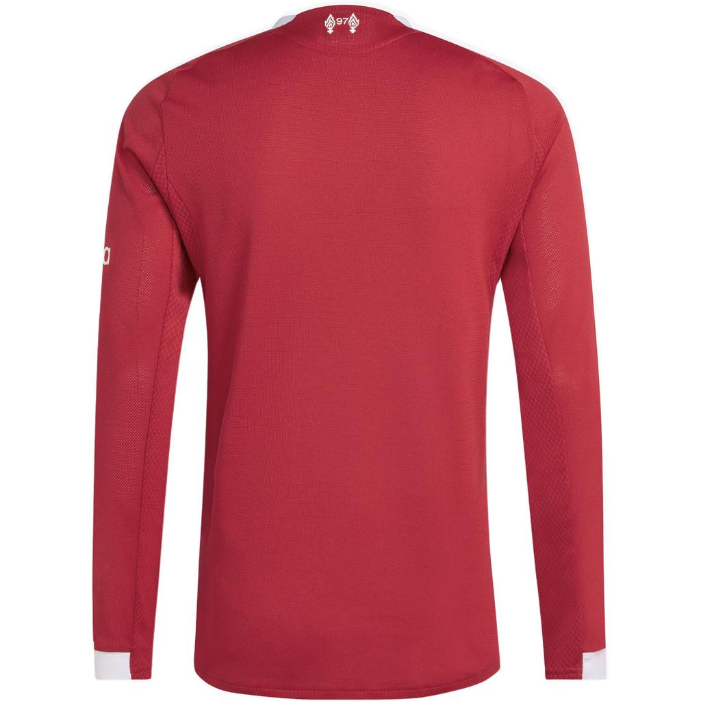 Men's Adidas Free Shipping with adiClub Liverpool Fc 25/26 Long Sleeve Home Authentic Jersey