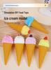 Fruit Cream Cone Claw Machine Toy for Milk Tea Shop Decor