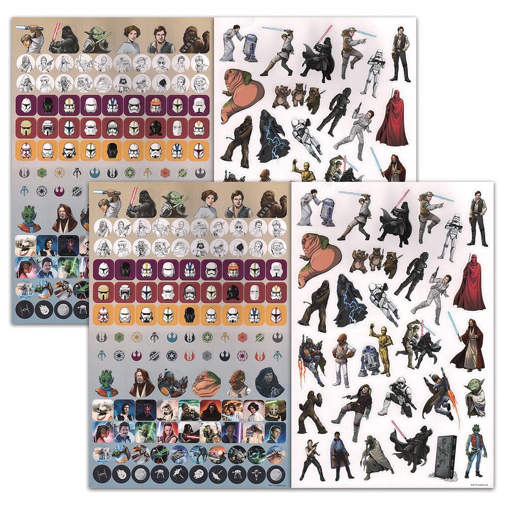 Disney Studios Star Wars Stickers Over 300 Stickers 4176660 [Disney Studios] ~ [Item]