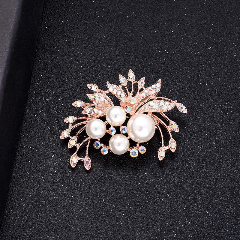 Elegant Peony Brooch: High-End Chinese Style Corsage Pin