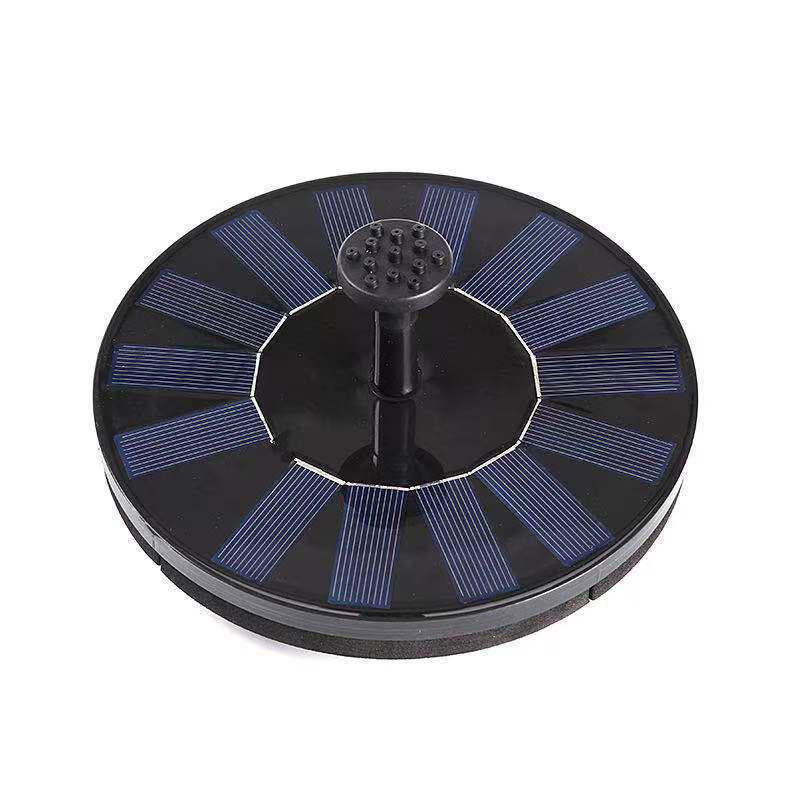 High-Power Solar Floating Pond Fountain for Oxygenation