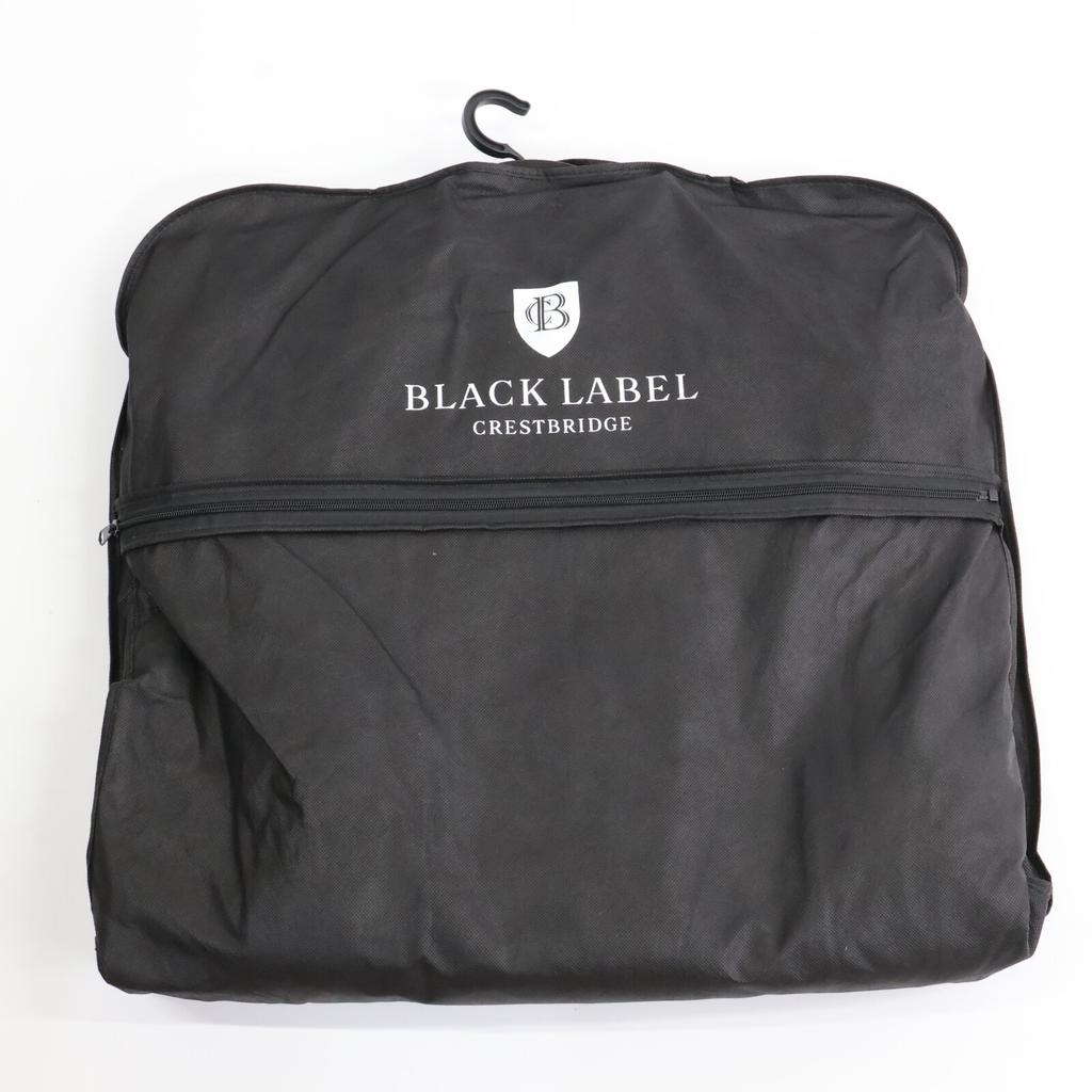 BLACK LABEL CRESTBRIDGE 51B40-210-09 LIMITED COLLECTION Black Cashmere Blend Belted Napoleon Coat coat L blackUsed