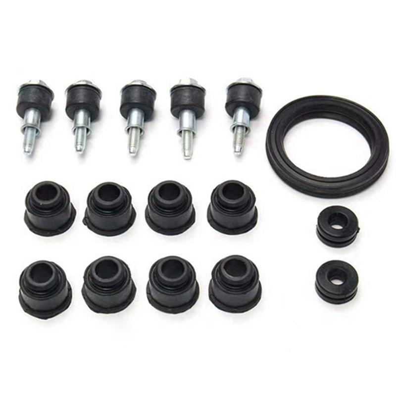 Car Engine Valve Cover Gasket Set L+R 11127513194 11127513195 For Bmw 545I 550I 645Ci 750Li X5 Replacement Parts 2PCS