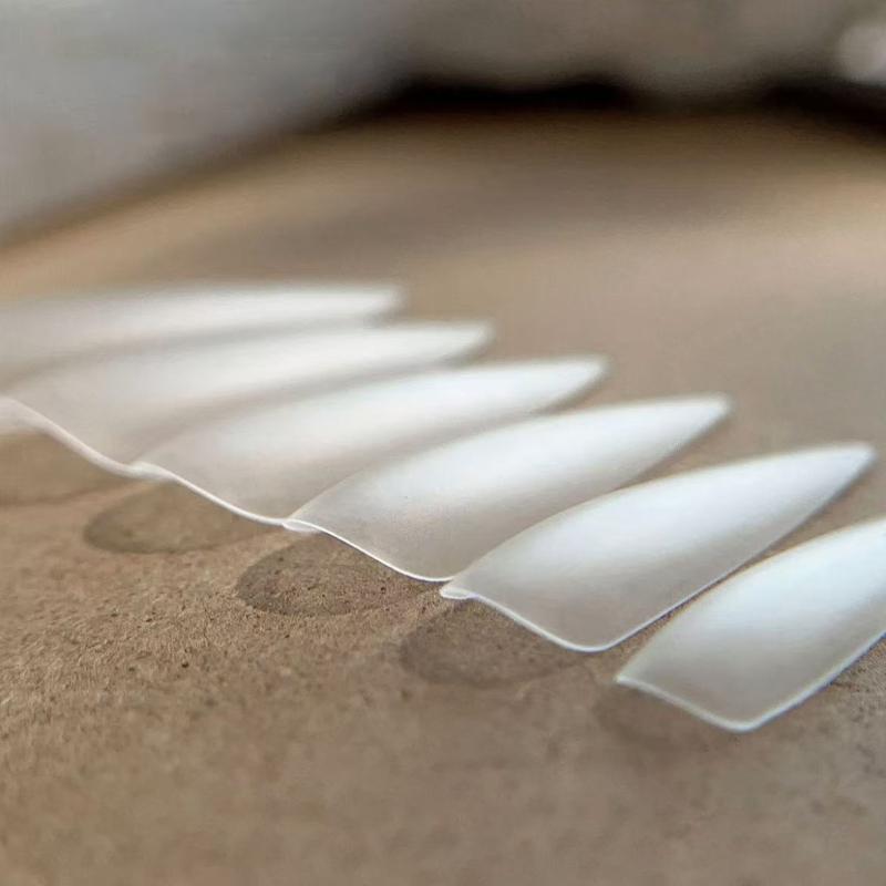 240 Stück Klare Falsche Nägel Full Cover Aufkleben Nägel Press On Nägel Künstliche Nägel Extras Lange Nagelspitzen