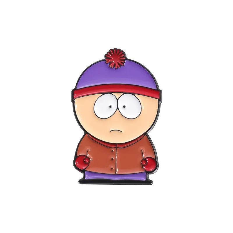 

Cartoon Animated Character Enamel Pins Custom Cute Metal Brooches Lapel Badges On Backpack Funny Jewelry Gift For Kids Friends