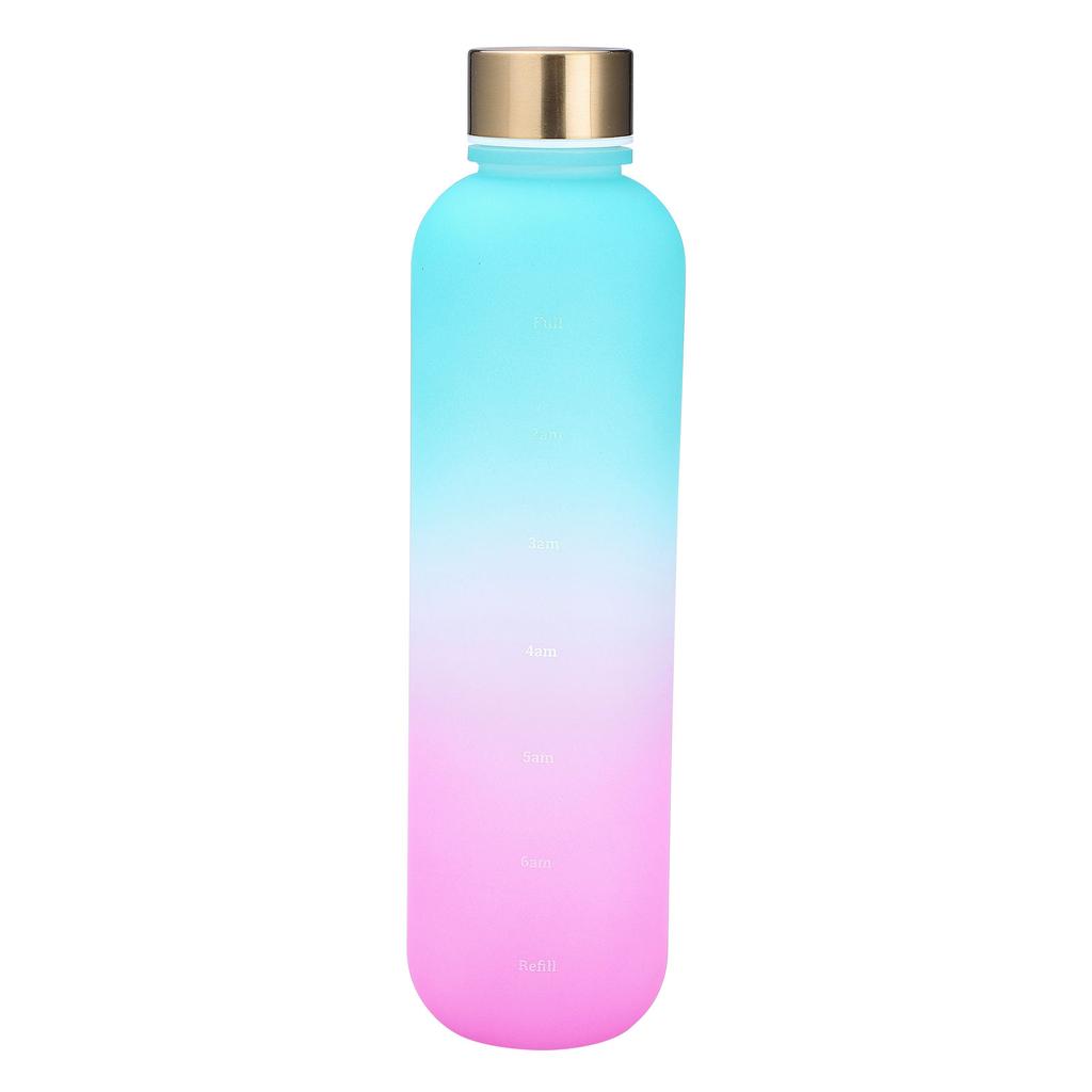 1000ml Outdoor Large Capacity Frosted Sports Water Cup
