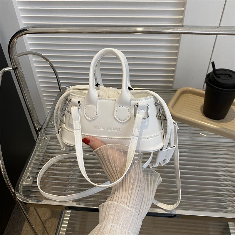 Handbag summer new female messenger bag mini niche design candy color messenger mouth red envelope shell bag