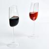 Half Wine Glass Stunning Red Wine Glasses with Unique Half-Cup Design Casual Gatherings Holiday Celebrations Glassware Elegant Aroma Enhancer
