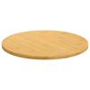 VidaXL Dessus de table Ø50x1,5 cm bambou 352673
