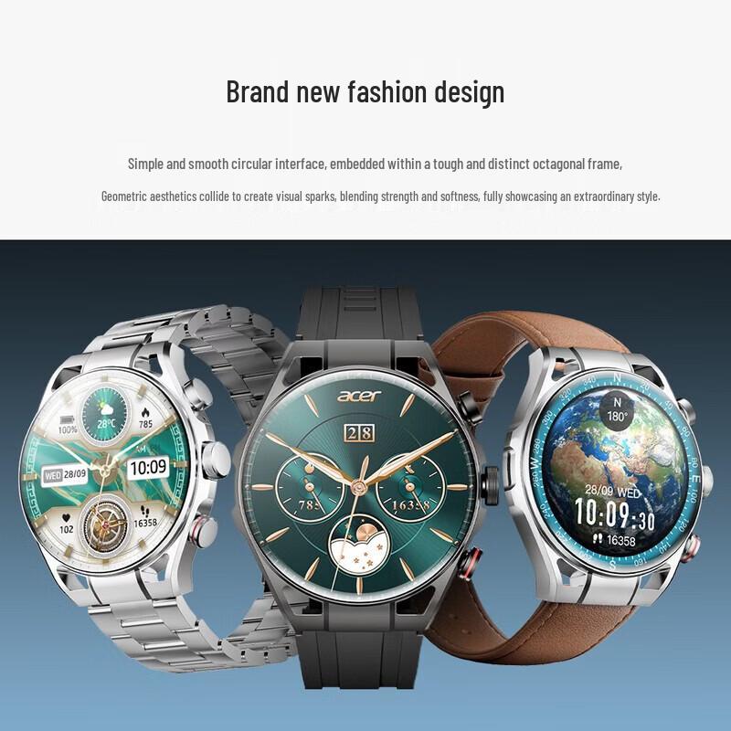 Acer Smartwatch with 1.51-inch AMOLED Display and NFC (CN version)