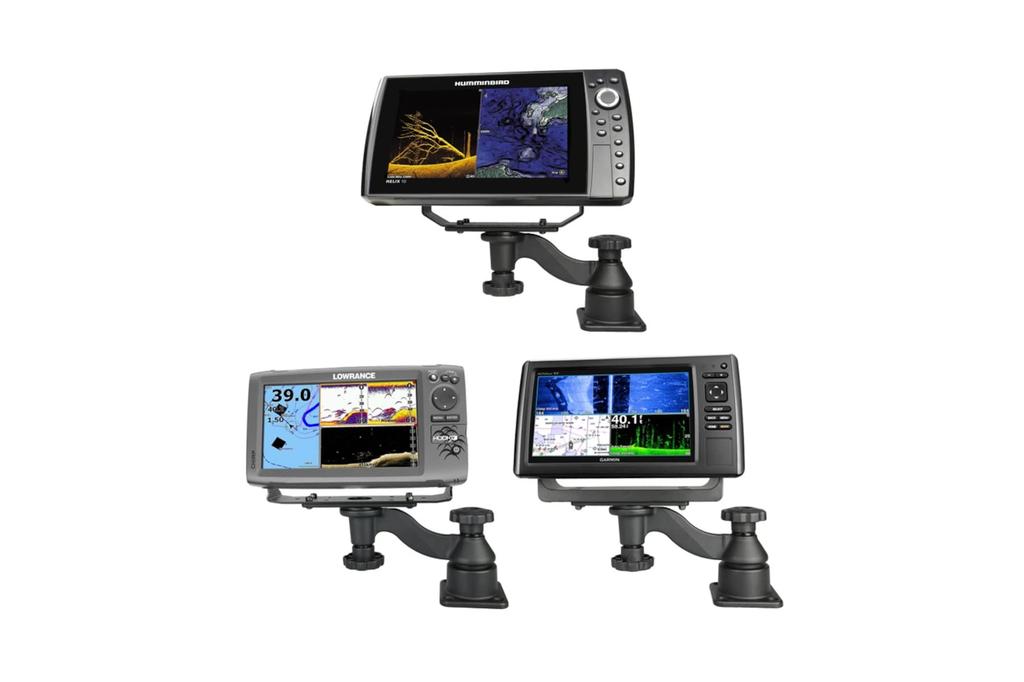 RAM MOUNTS Fish Finder Mount Square Swing Set, Base, Type, RAM-109HU