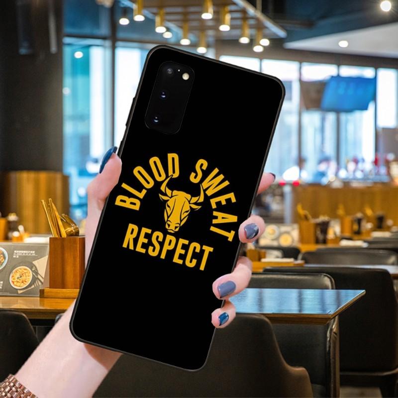 Pouzdro na telefon Project Rock pro Samsung Galaxy S6 S7 S8 S9 S10 S21 S22 Plus Ultra Měkký Černý Kryt na Telefon