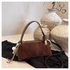 2025 Casual Suede One-Shoulder Crossbody Bag: Trendy European & American Fashion