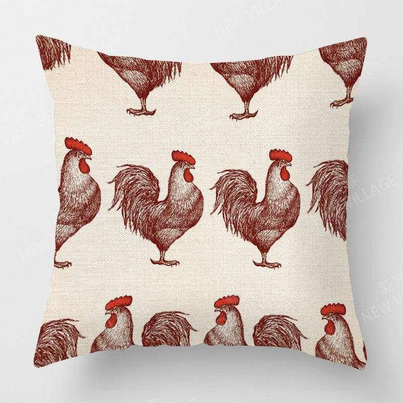 Home Decor Exotic Jungle Animals Pillow Covers For Home Pattern Cushion Cover Suitable For Sofa Bedroom Car Pillow Cover