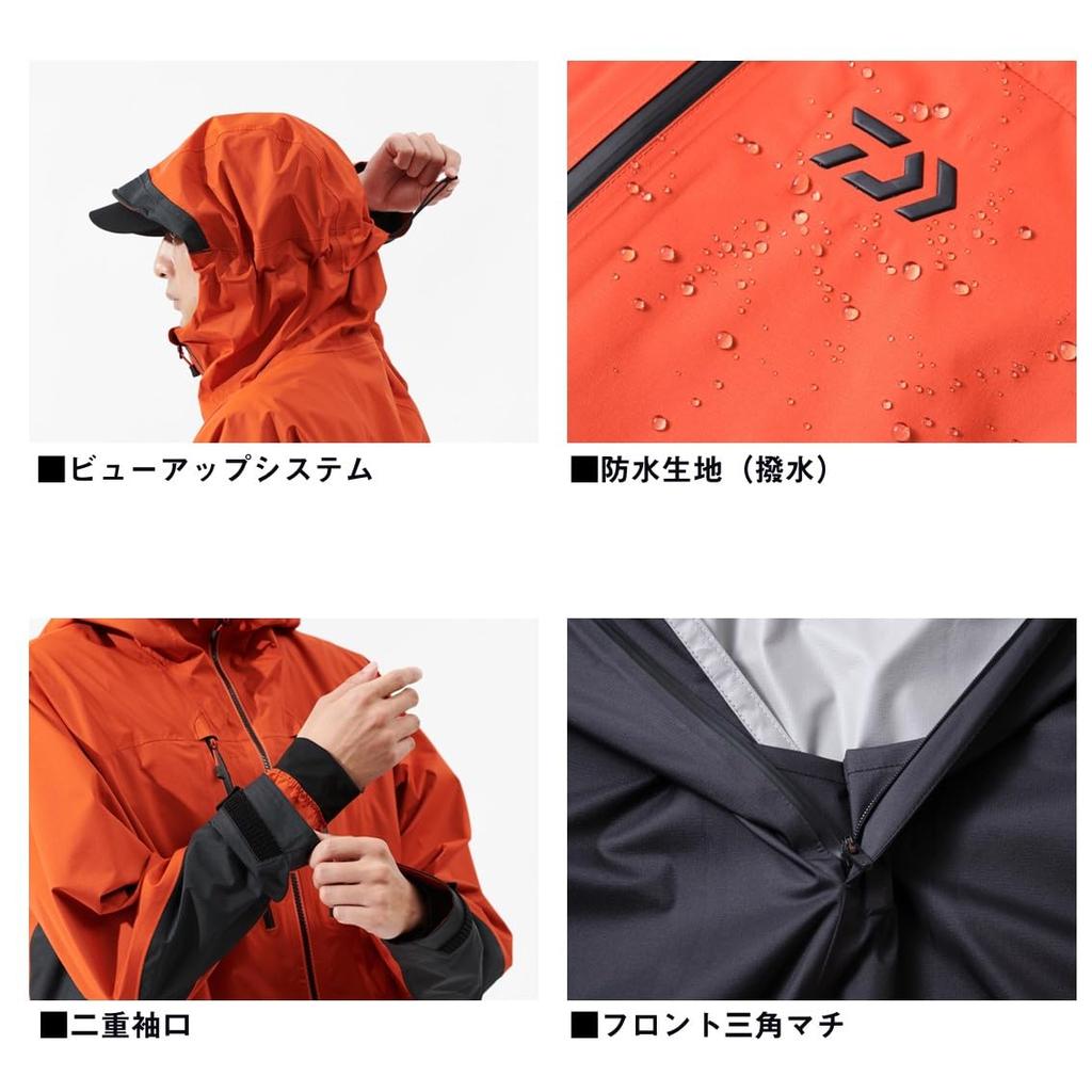 Daiwa Rain Suit Grape Navy XL DR-3025