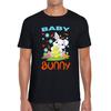 Baby Bunny Cute Little Bunny With Egg Happy Easter Day Mens Tee Top