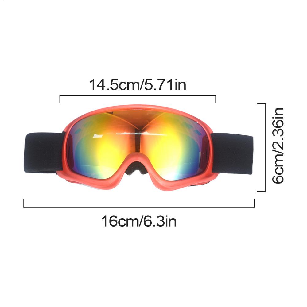 Children Anti-Fog Snowboard Goggles Snow Sports Goggles Windproof Sports Ski HD Glasses Skiing Supplies