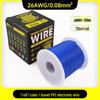 1007 PVC Electronic Wire 16AWG-30AWG Tinned Copper, Flying Lead Aviation Wire