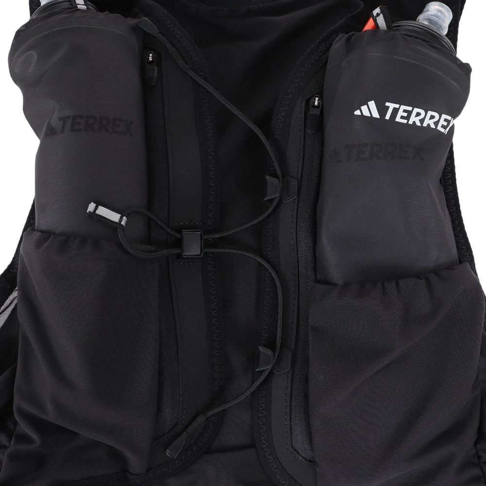 Adidas Terrex 5-Layer Aeroready Trail Running Vest Letter Logo Print Work Vest Women Vests Black IB2786