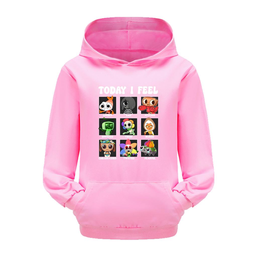 5405 Kinder Jungen Mädchen Dandy World Bedruckte Freizeit Kapuzenpullover mit langen Ärmeln