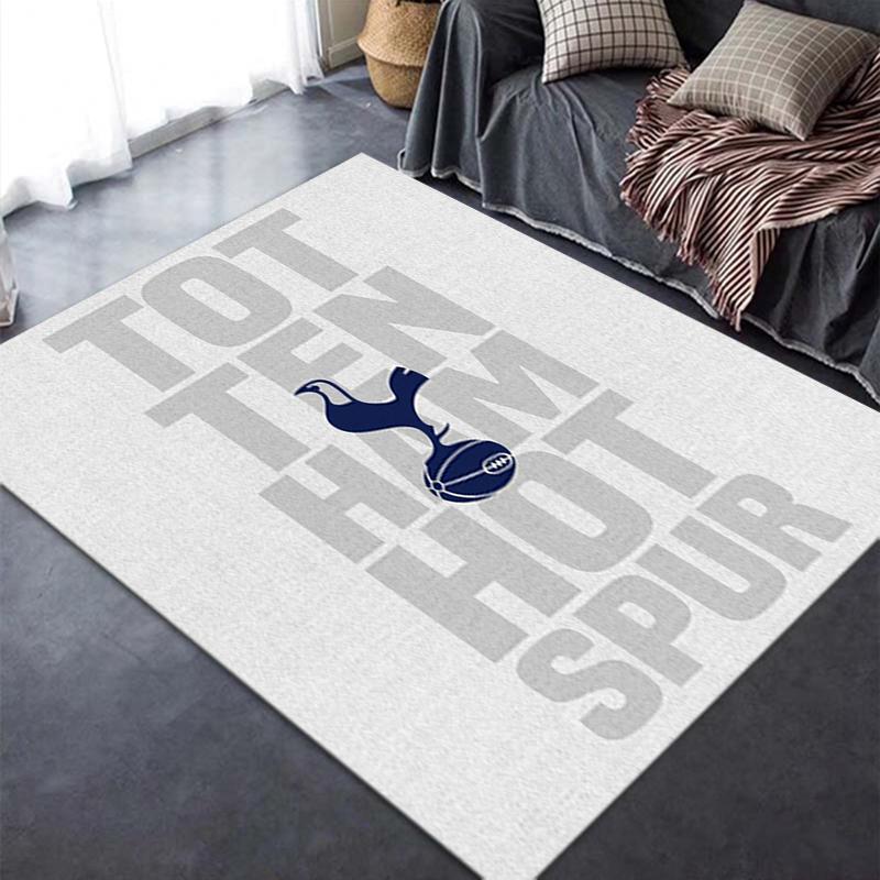 Tottenham Hotspur FC Carpet Rug for Living Room Bedroom Home Sofa Decoration,Kids Play Non-slip Floor Mat