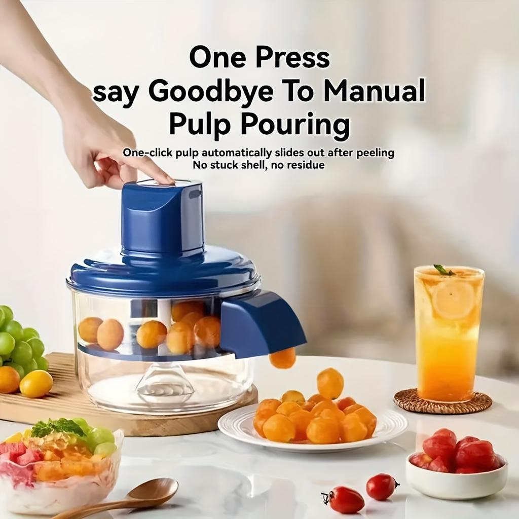 Automatic Electric Fruit /Vegetable Peeler with One Touch Operation , USB Powered Electric Peeler, Compact Design for Home, Cafes, Bakeries