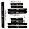 9PCS Car Door Sills Guards Stickers Film Anti Scratch Carbon Fiber Protector Scuff Pedal Cover Auto Accessories