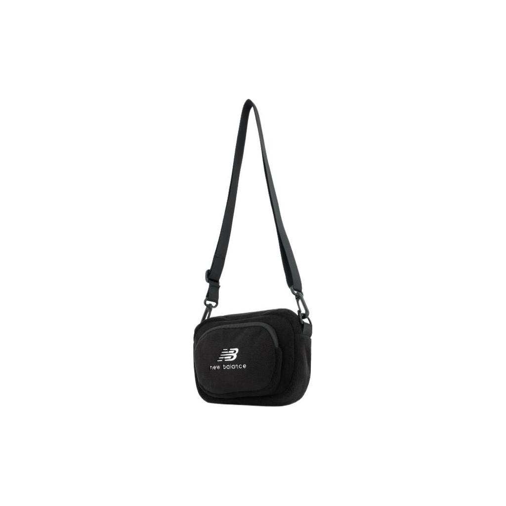 New New Balance Fabric Shoulder Bag, Crossbody Bag Regular Unisex Black LAB34413-BK