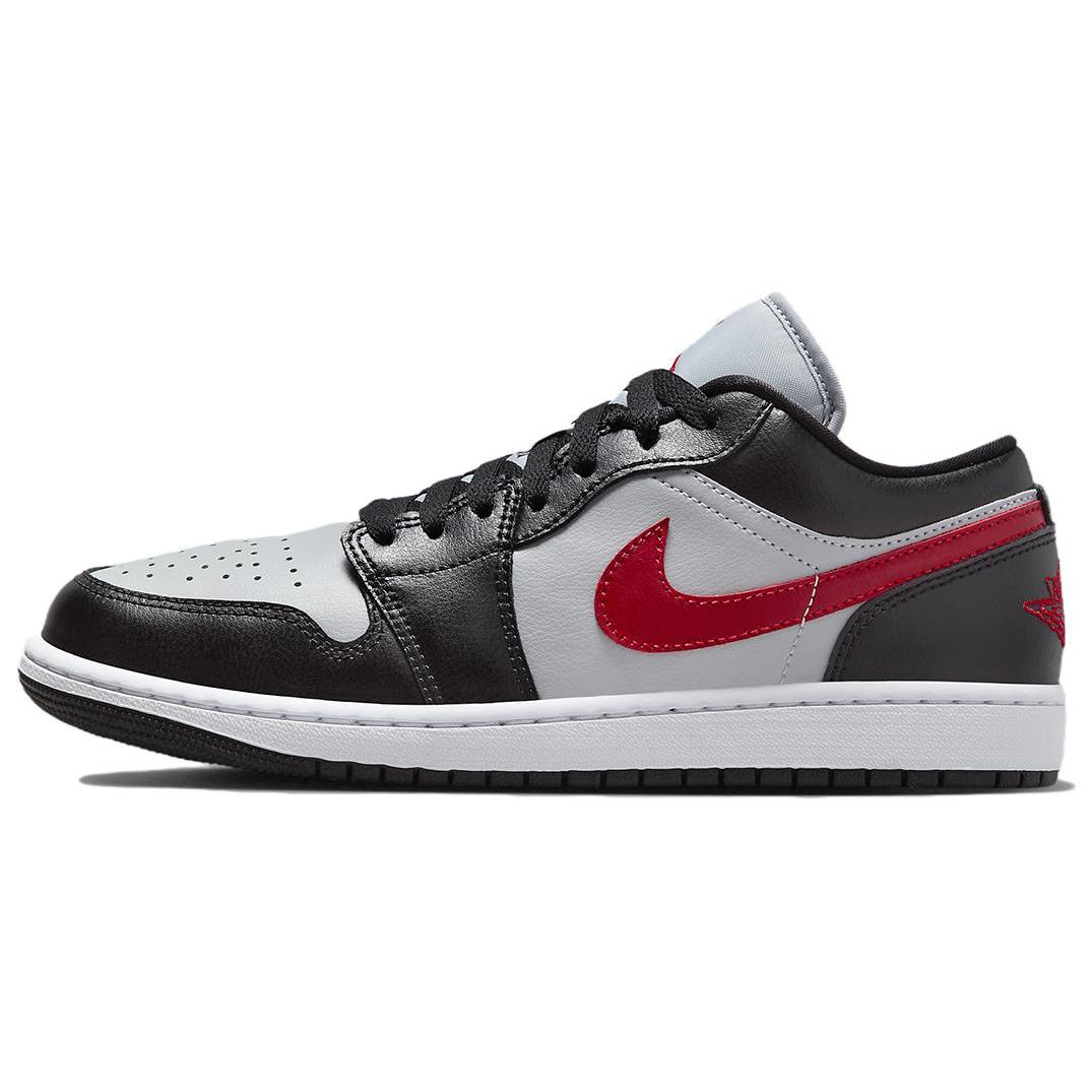 

Новые женские кроссовки Jordan 1 Low Wolf Grey Gym Red DC0774-062 38